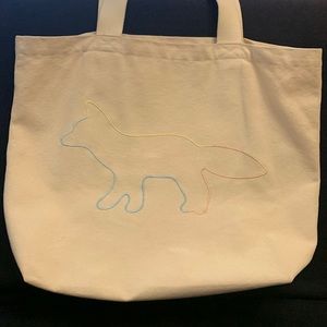 Maison Kitsune tote bag